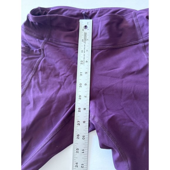 Lululemon 6 Tight Stuff Reflective Dots Scallop Ankle Purple - Picture 11 of 16